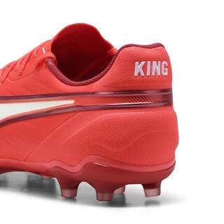 Foto 5 | Tenis Para Futbol Puma King Match Fg/ag Tacos Unisex Naranja