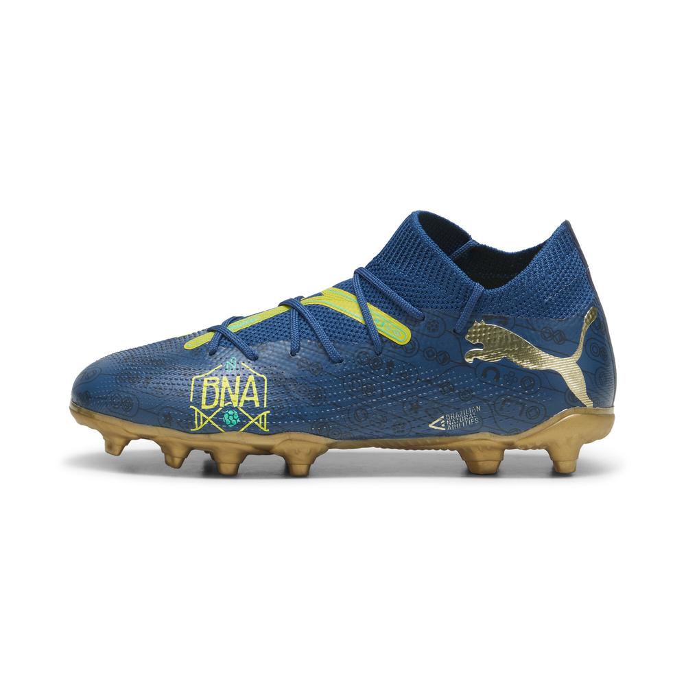 Tenis Para Futbol Puma Future 7 Match Bna Fg/ag Jr Tacos Para Niño Azul