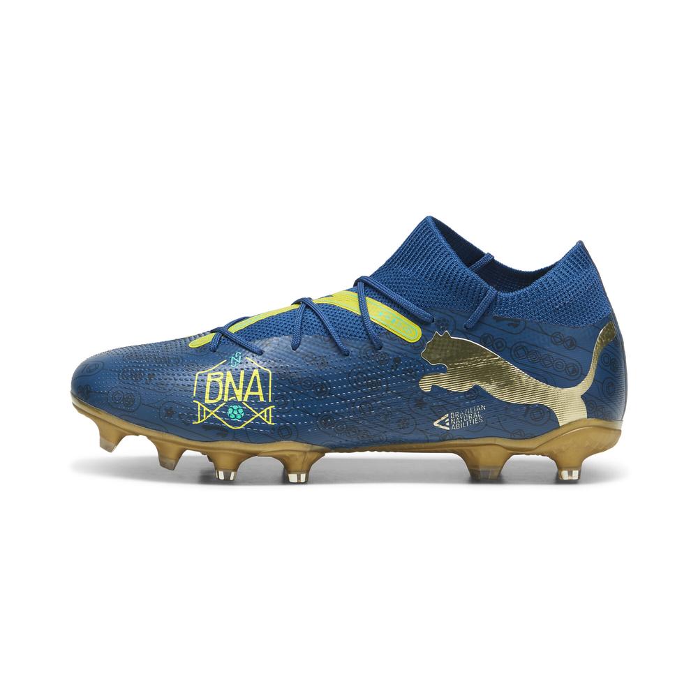 Foto 1 | Taquetes Deportivos Puma Future 7 Match Bna Fg/ Ag Unisex Azules