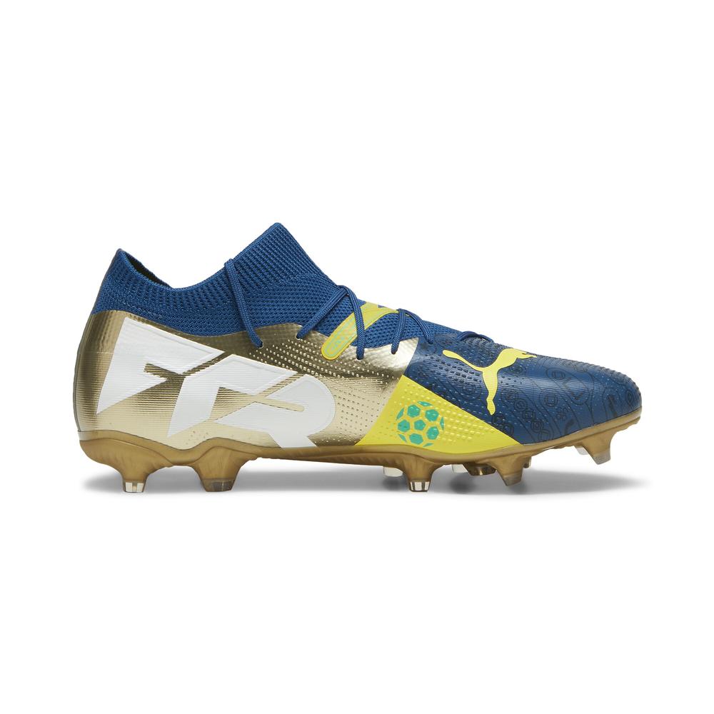 Foto 2 | Taquetes Deportivos Puma Future 7 Match Bna Fg/ Ag Unisex Azules