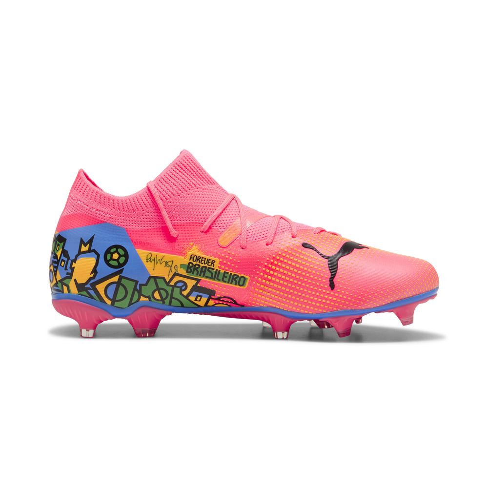 Foto 3 pulgar | Taquetes para Futbol Puma Future 7 Match Njr Fg/ag Unisex Rosas