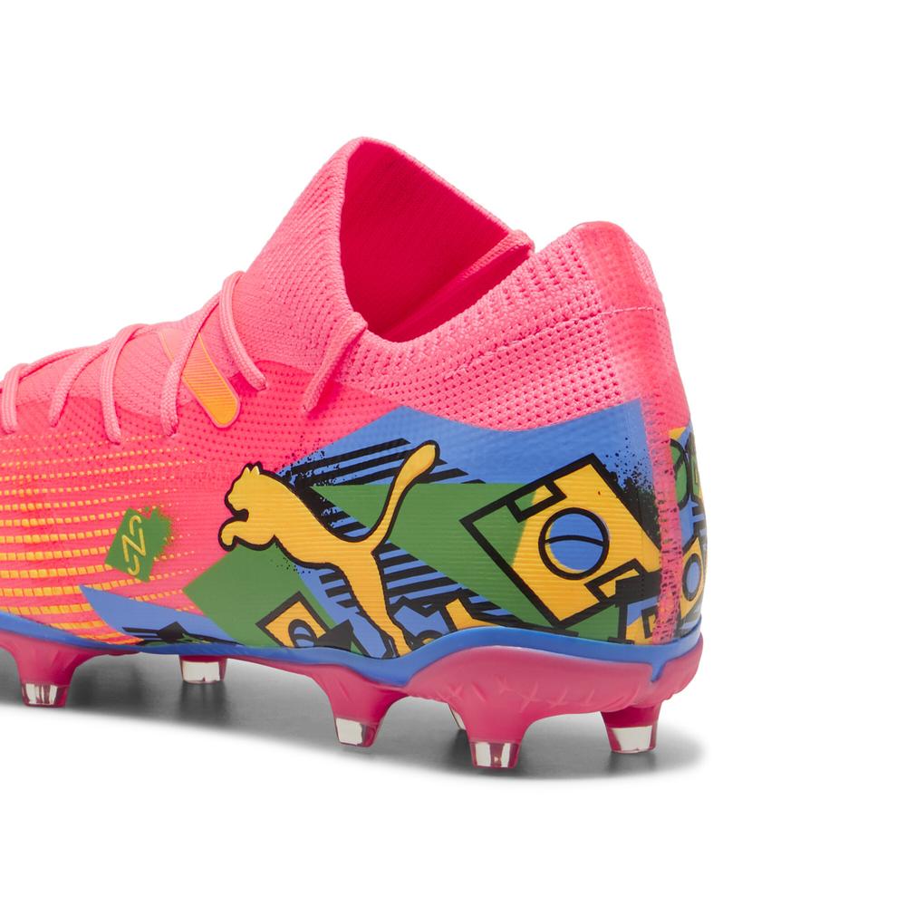 Foto 6 pulgar | Taquetes para Futbol Puma Future 7 Match Njr Fg/ag Unisex Rosas