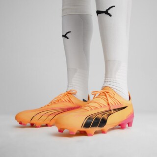 Foto 4 | Tenis Para Fútbol Puma Ultra Ultimate Tacos Para Hombre Naranja