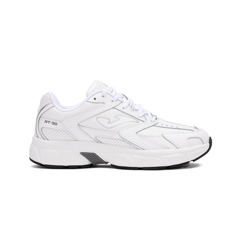 Foto 2 pulgar | Tenis Deportivo Joma  Estilo Retro Uso Diario Color Blanco Blanco