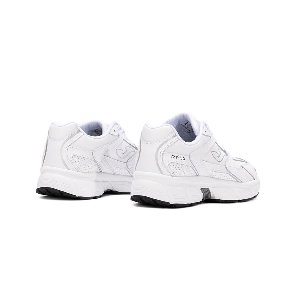 Foto 4 pulgar | Tenis Deportivo Joma  Estilo Retro Uso Diario Color Blanco Blanco