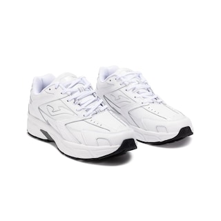 Foto 4 | Tenis Deportivo Joma Estilo Retro Uso Diario Color Blanco Blanco