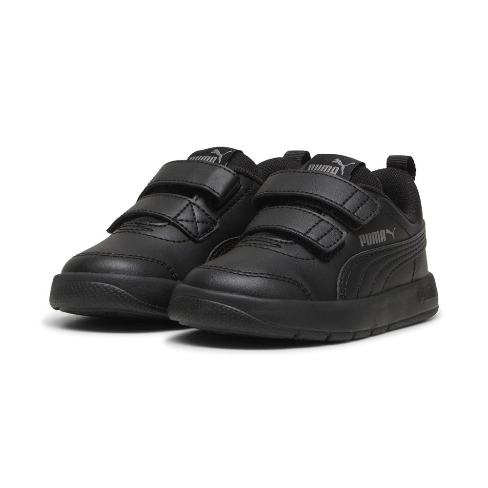 Foto 3 | Tenis Puma Courtflex V3 V Infantil Negro