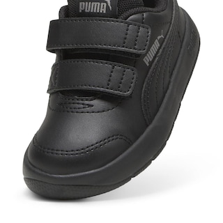 Foto 4 | Tenis Puma Courtflex V3 V Infantil Negro