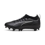 Tenis Para Fútbol Puma Ultra 5 Match Tacos Jr Para Niño Negro
