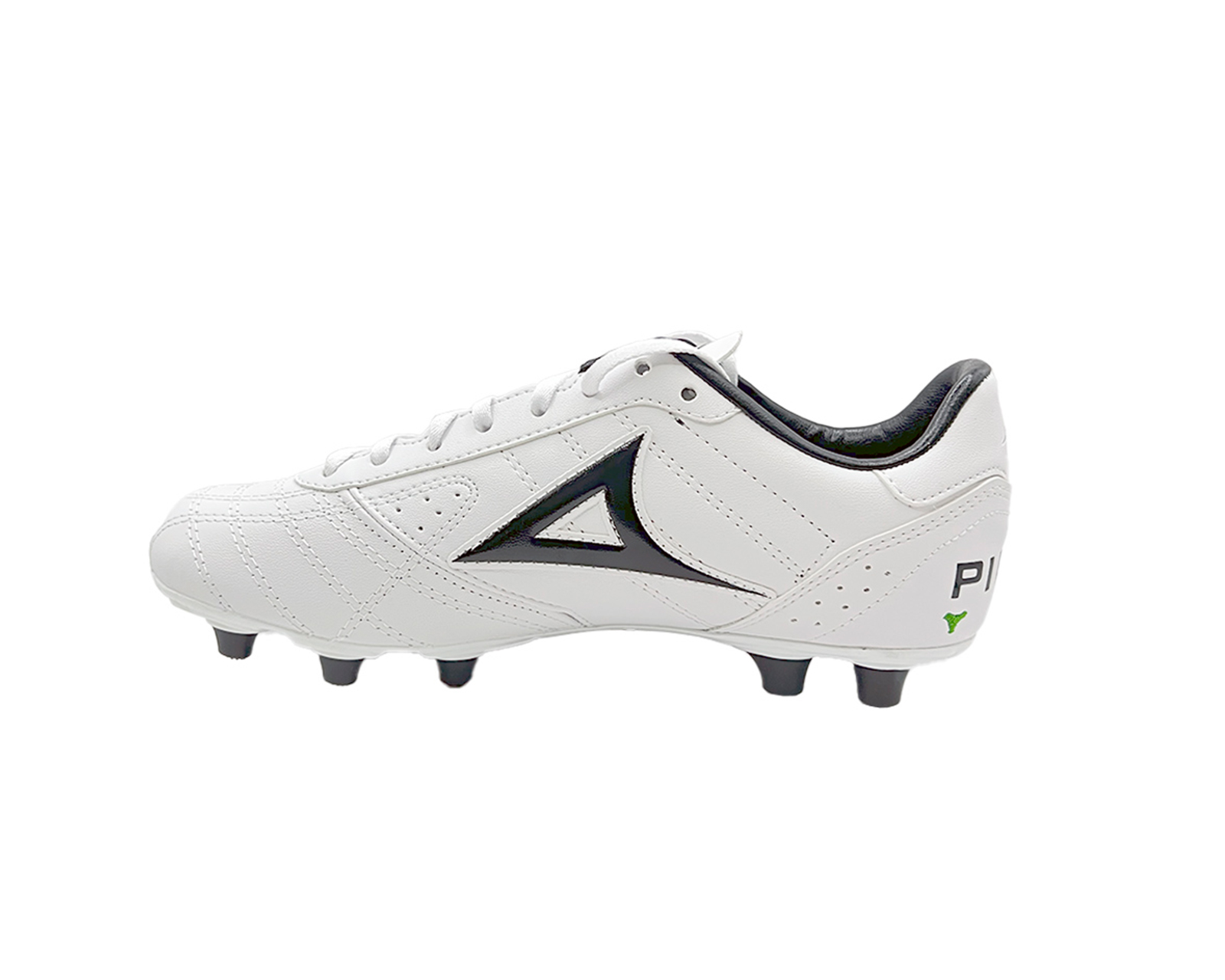 Foto 7 pulgar | Pirma Tenis Brasil, Zapatos De Fútbol, Blanco Con Negro, Tacos De Goma