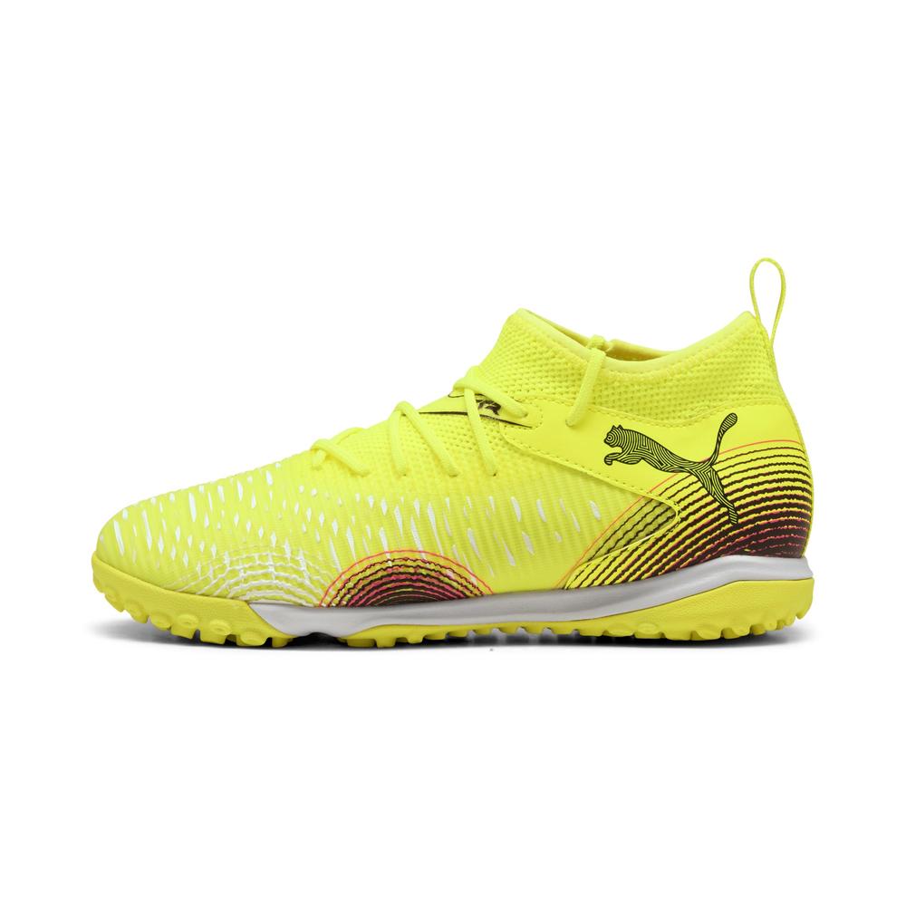 Foto 1 | Tenis Para Futbol Puma Future 8 Match Tt+ Mid Jr Para Niño Amarillo