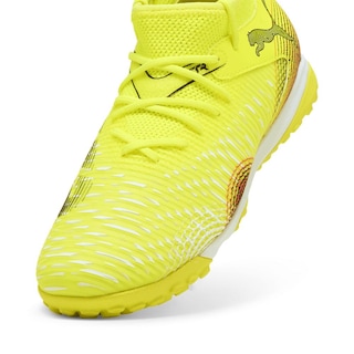 Foto 4 | Tenis Para Futbol Puma Future 8 Match Tt+ Mid Jr Para Niño Amarillo