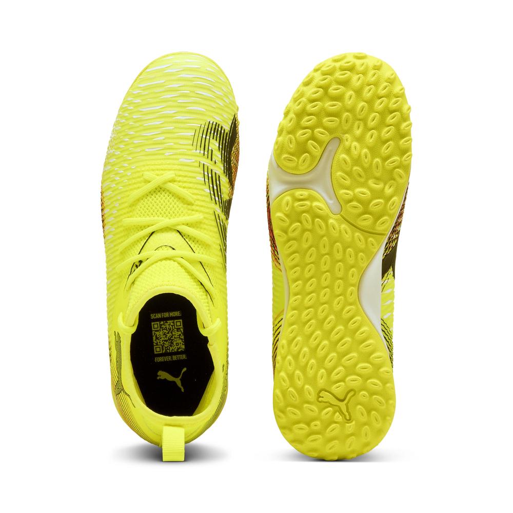 Foto 6 | Tenis Para Futbol Puma Future 8 Match Tt+ Mid Jr Para Niño Amarillo