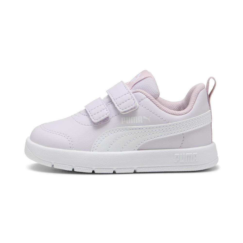 Foto 1 | Tenis Puma Courtflex V3 V Infantil Rosa Claro
