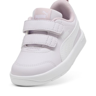 Foto 4 | Tenis Puma Courtflex V3 V Infantil Rosa Claro