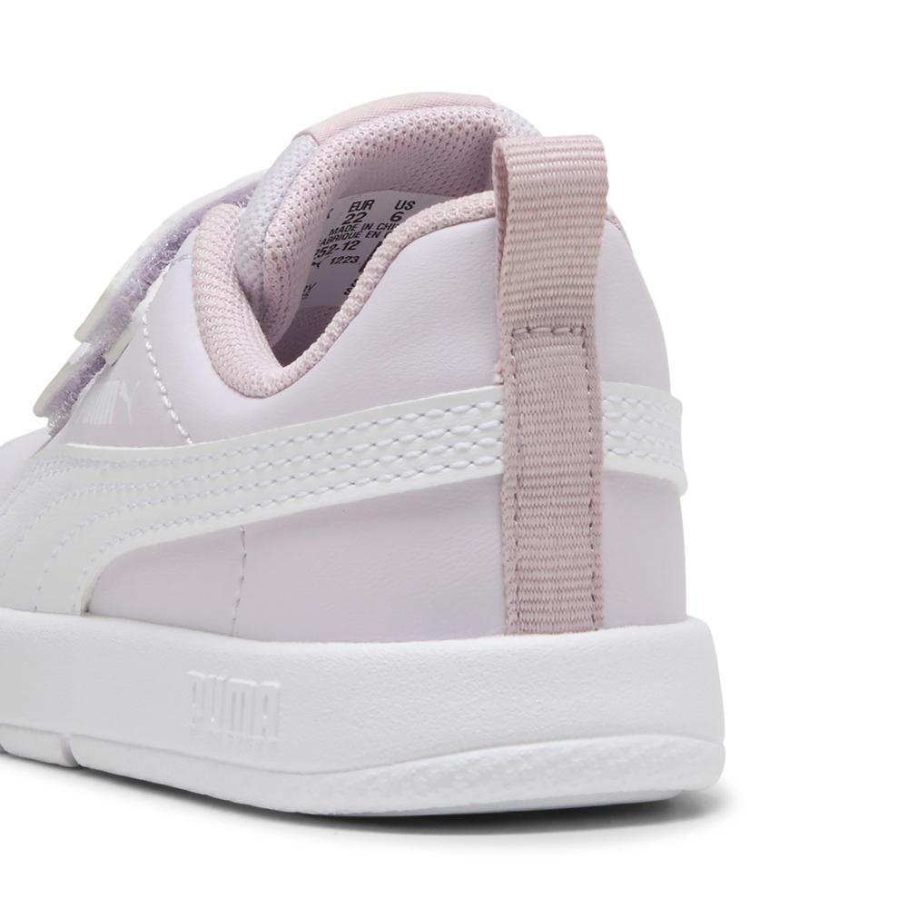 Foto 5 | Tenis Puma Courtflex V3 V Infantil Rosa Claro