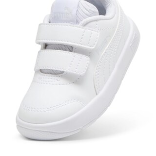 Foto 4 | Tenis Puma Courtflex V3 V Infantil Blanco