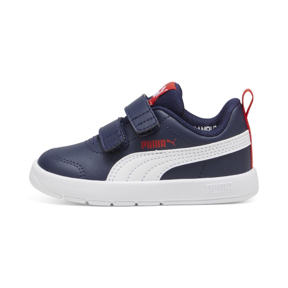 Foto 1 | Tenis Puma Courtflex V3 V Infantil Azul Marino