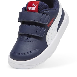 Foto 4 | Tenis Puma Courtflex V3 V Infantil Azul Marino
