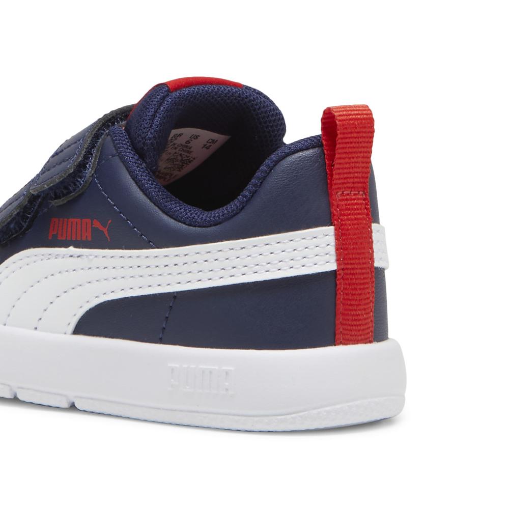 Foto 5 | Tenis Puma Courtflex V3 V Infantil Azul Marino