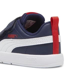 Foto 5 | Tenis Puma Courtflex V3 V Infantil Azul Marino