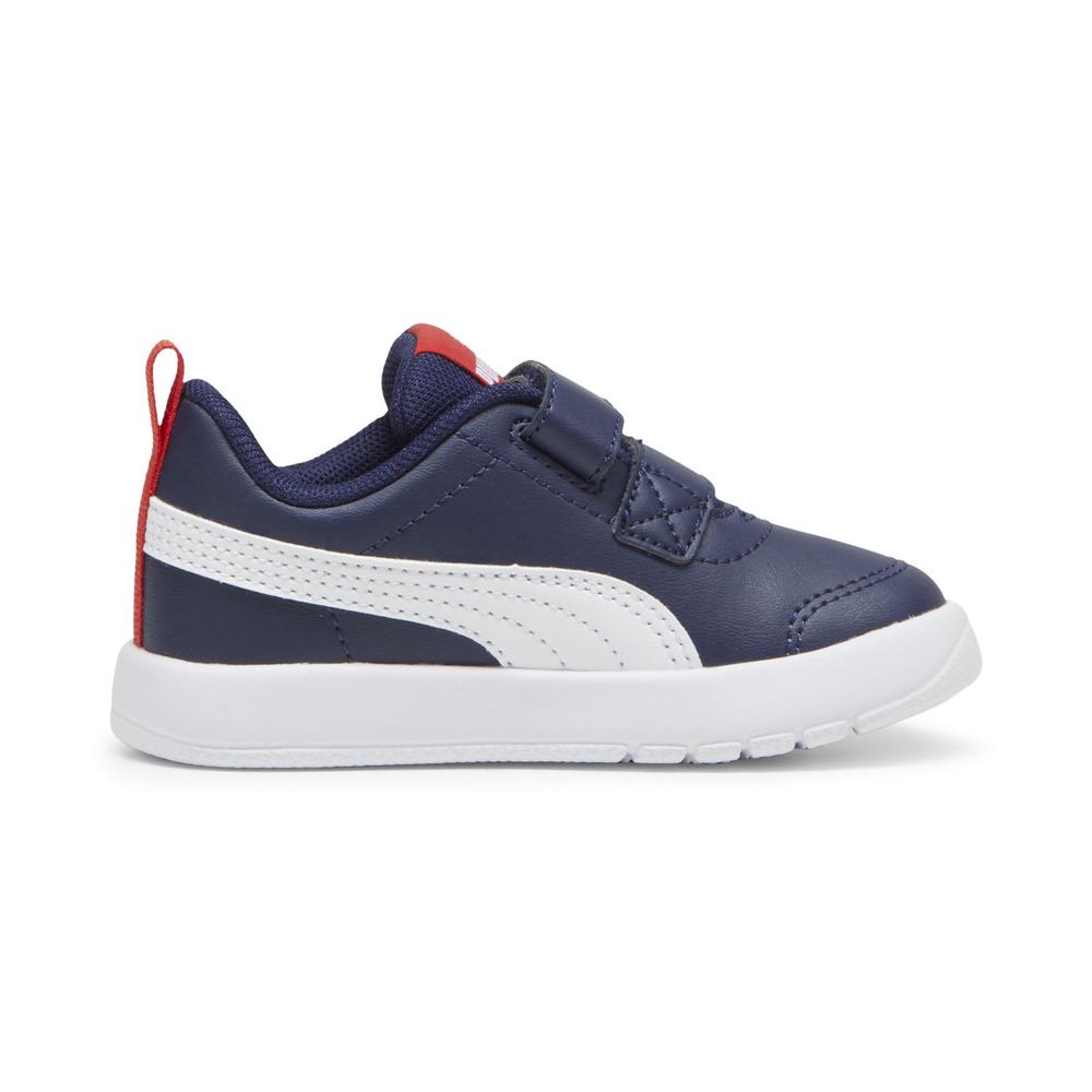Foto 3 pulgar | Tenis Puma Courtflex V3 V Infantil Azul Marino