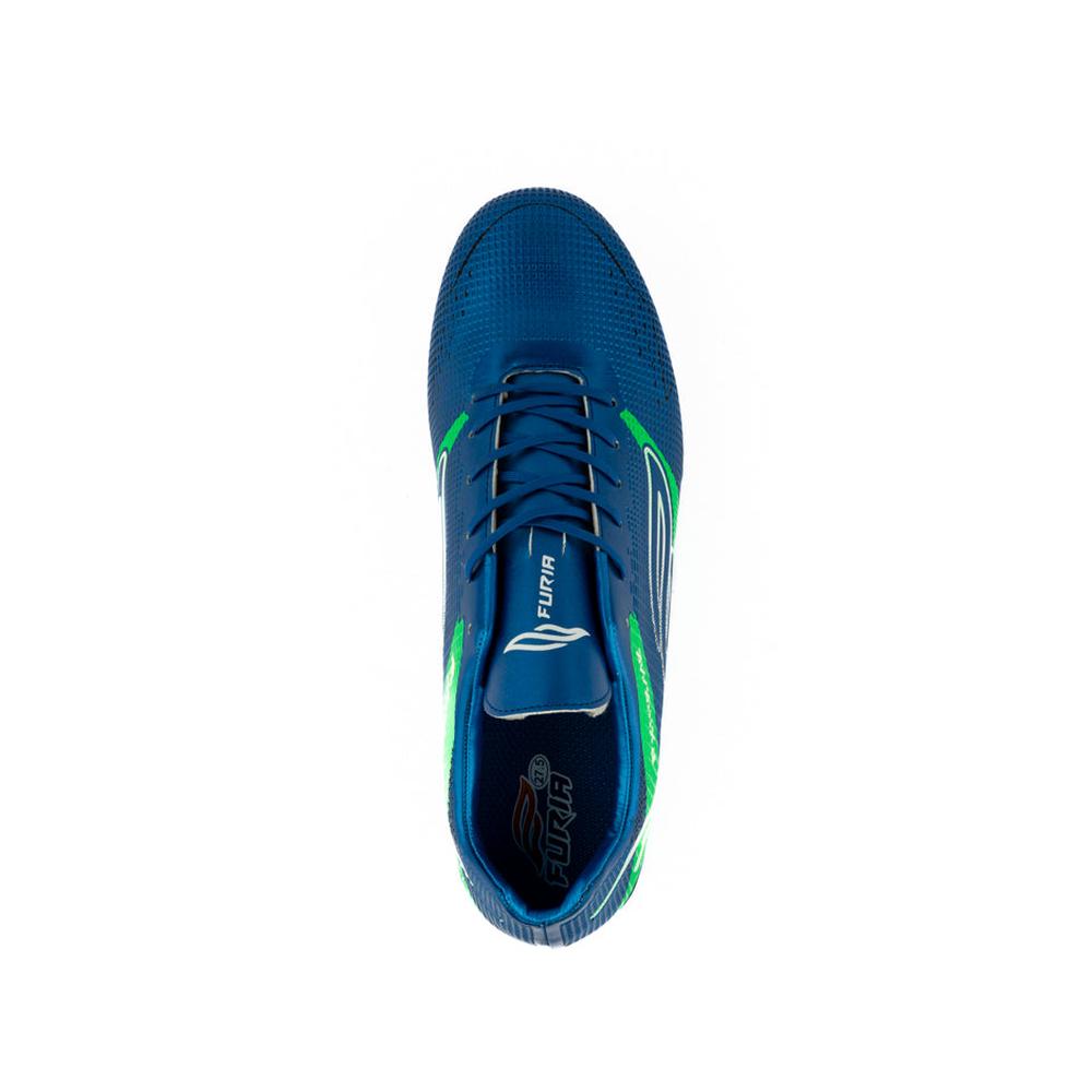 Foto 6 pulgar | Tenis Zapato Futbol Soccer Taquete Adulto Furia Modelo 108 Azul Acero