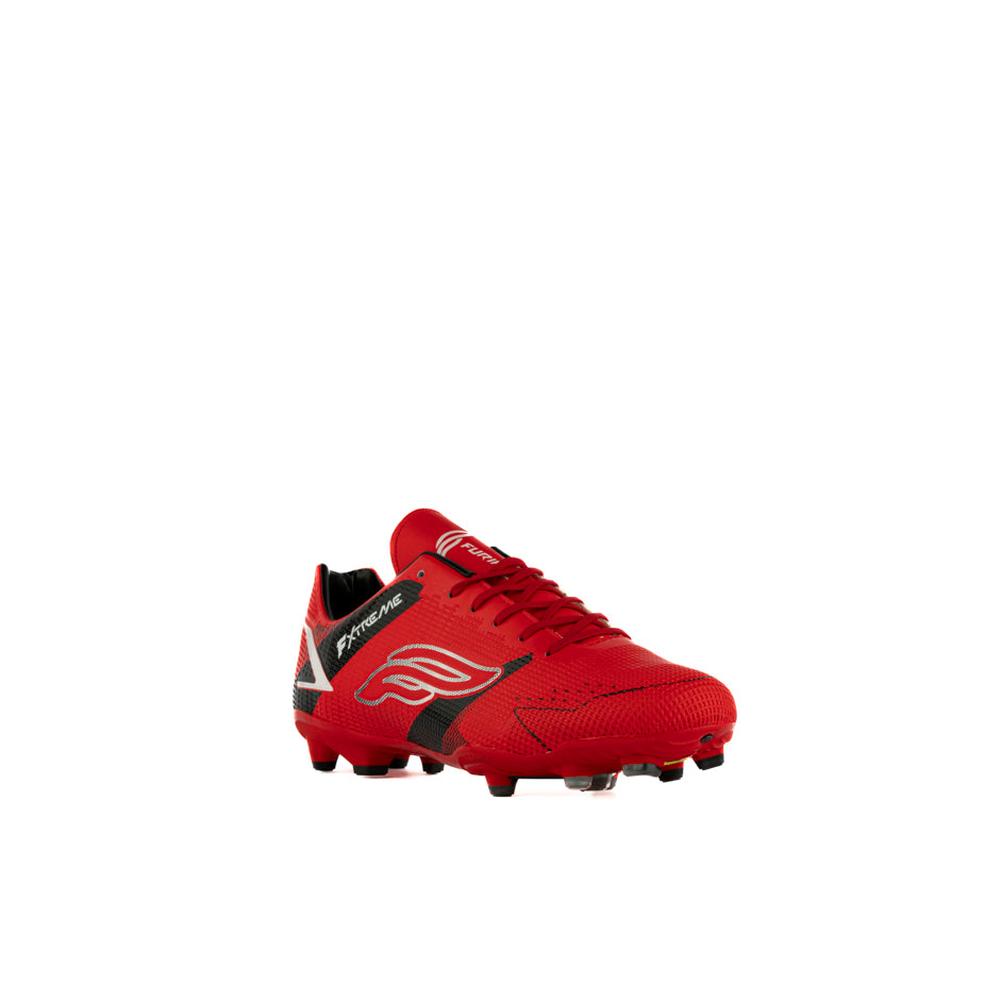 Foto 4 pulgar | Tenis Zapato Futbol Soccer Taquete Adulto Furia Modelo 108 Rojo