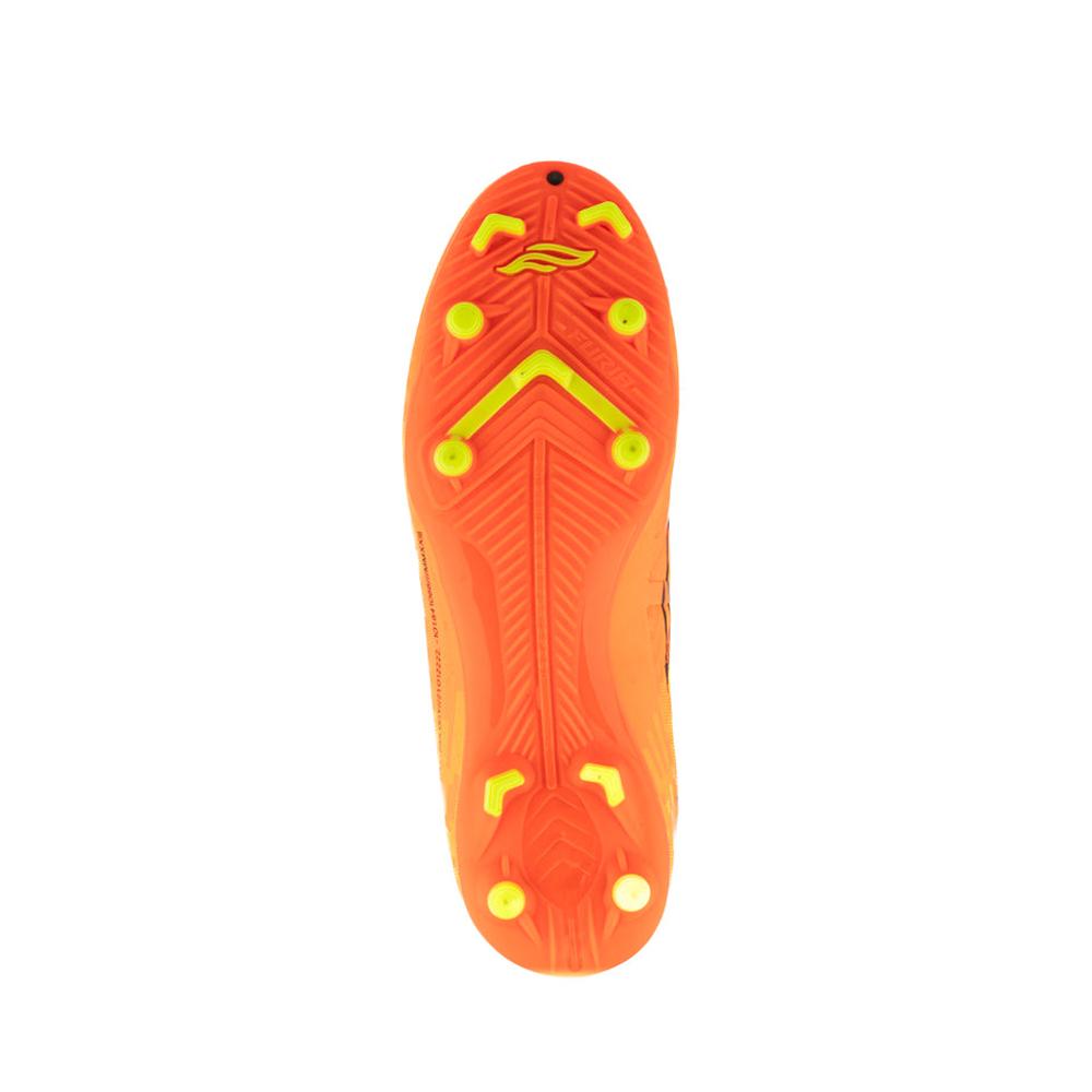 Foto 6 pulgar | Tenis Zapato Futbol Soccer Taquete Adulto Furia Modelo 108 Naranja