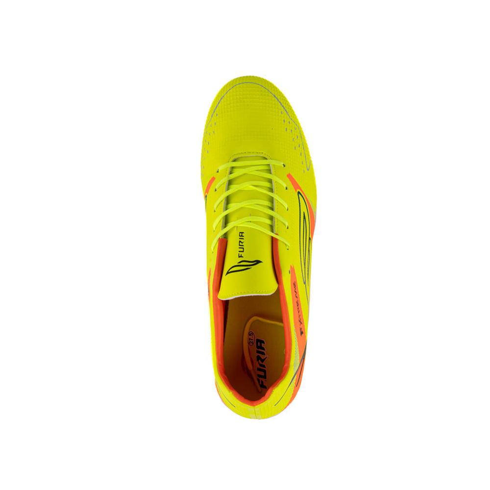 Foto 6 pulgar | Tenis Zapato Futbol Soccer Taquete Adulto Furia Modelo 108 Amarillo