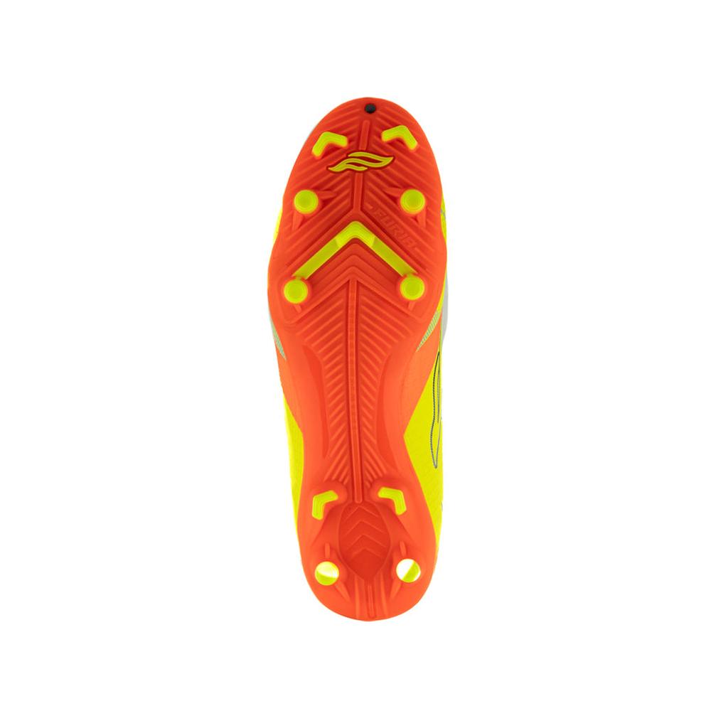 Foto 7 pulgar | Tenis Zapato Futbol Soccer Taquete Adulto Furia Modelo 108 Amarillo