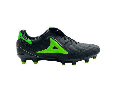 Foto 1 | Tenis Pirma Brasil Zapatos De Fútbol Para Hombre Negro Con Verde Tacos Fg