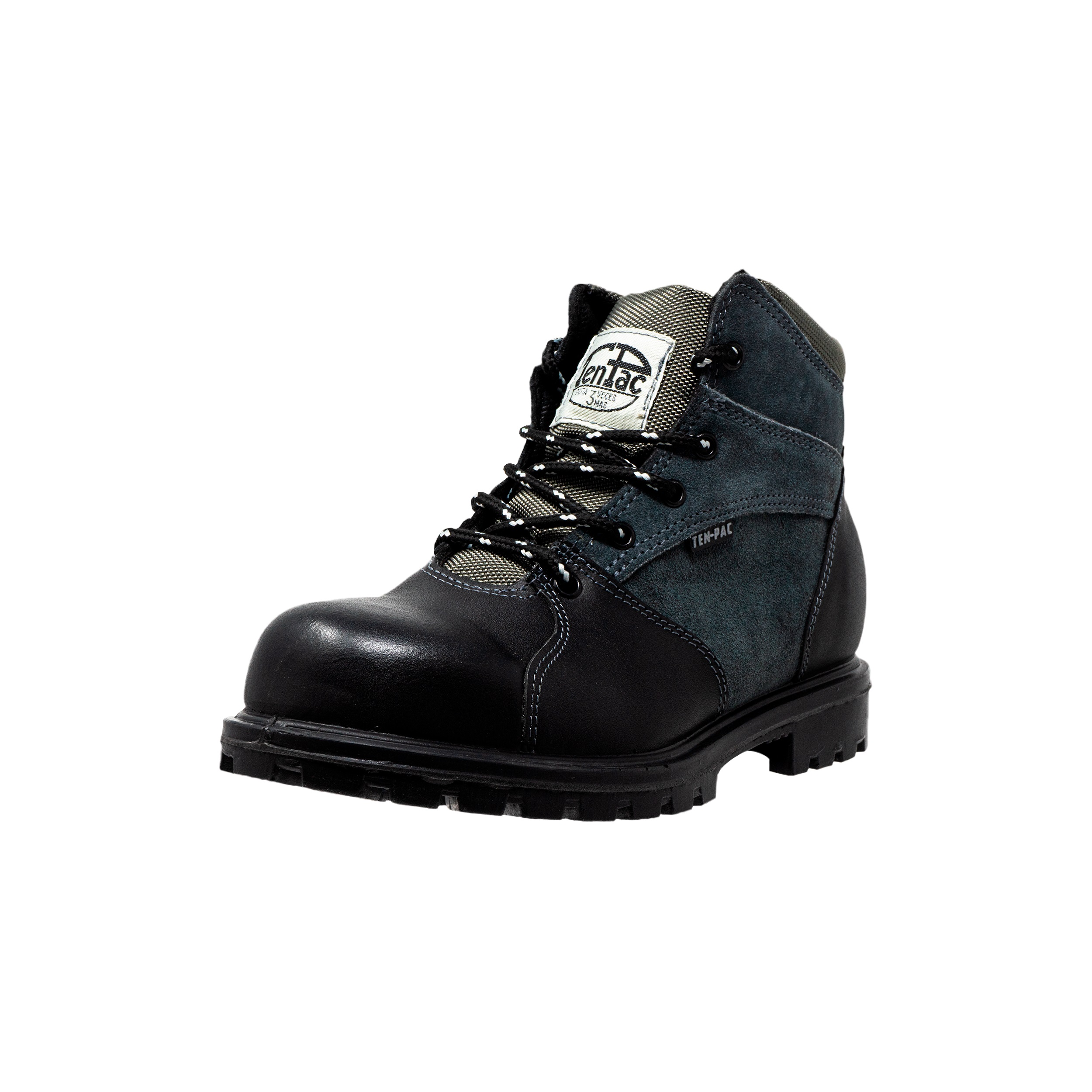 Foto 1 | Calzado de Seguridad Ten-pac Borceguí Ecosteel color Negro