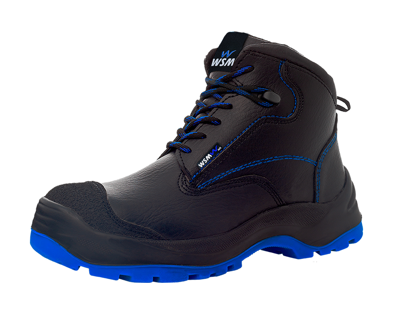 Foto 2 | Zapato De Seguridad Industrial Wsm 2957-mt Color Negro - Cómodo Y Ligero