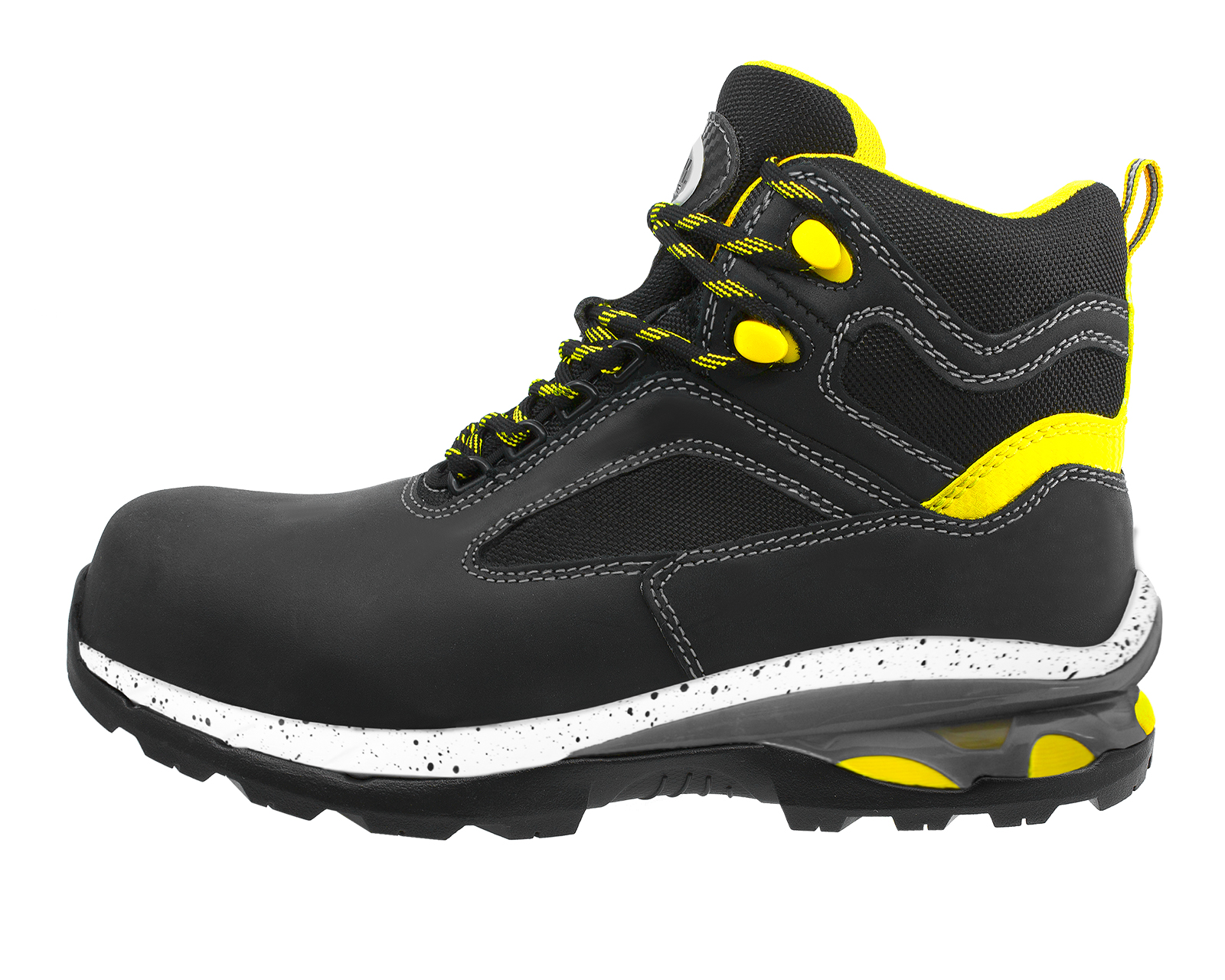 Foto 2 | Zapato De Seguridad Ultraligero Wsm Comet Lite Color Negro - Cómodo Y Dieléctrico