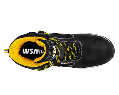 Foto 5 | Zapato De Seguridad Ultraligero Wsm Comet Lite Color Negro - Cómodo Y Dieléctrico
