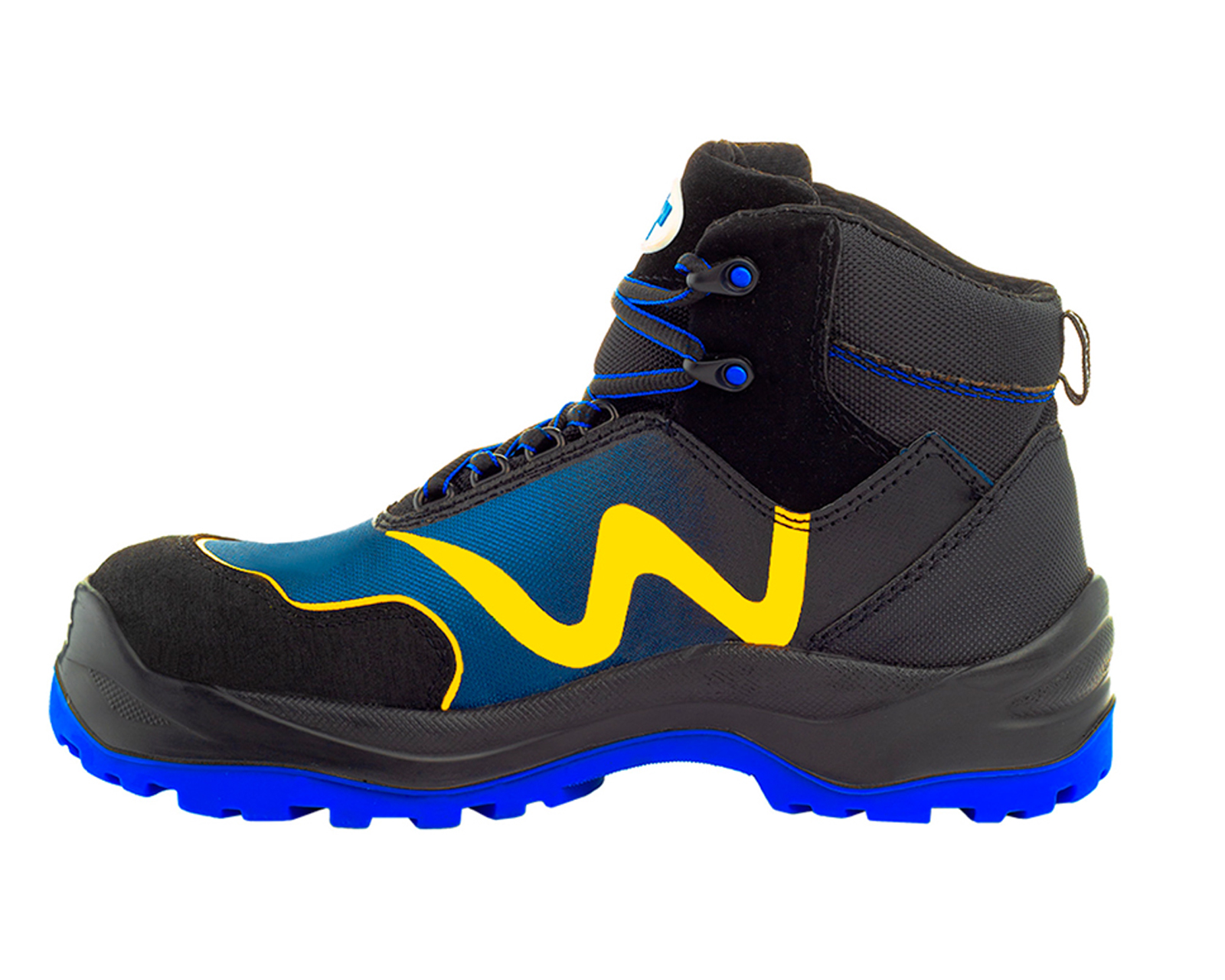 Zapato De Seguridad Industrial Wsm 2959-mt Color Negro - Cómodo Y Ligero