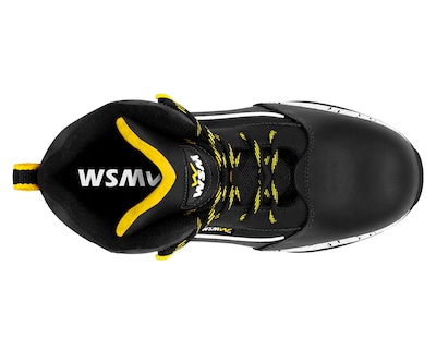 Foto 4 | Zapato de Seguridad Industrial Ultraligero Wsm Star Lite color Negro - Cómodo y Dieléctrico