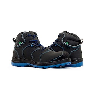 Foto 3 | Bota De Seguridad Vanvien Onne Azul De Plexofibra