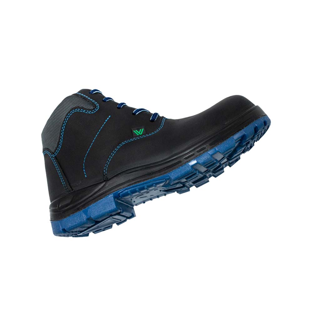 Foto 4 pulgar | Bota de Seguridad Vanvien Intrepid INTKLN3D de Piel color Negro para Hombre