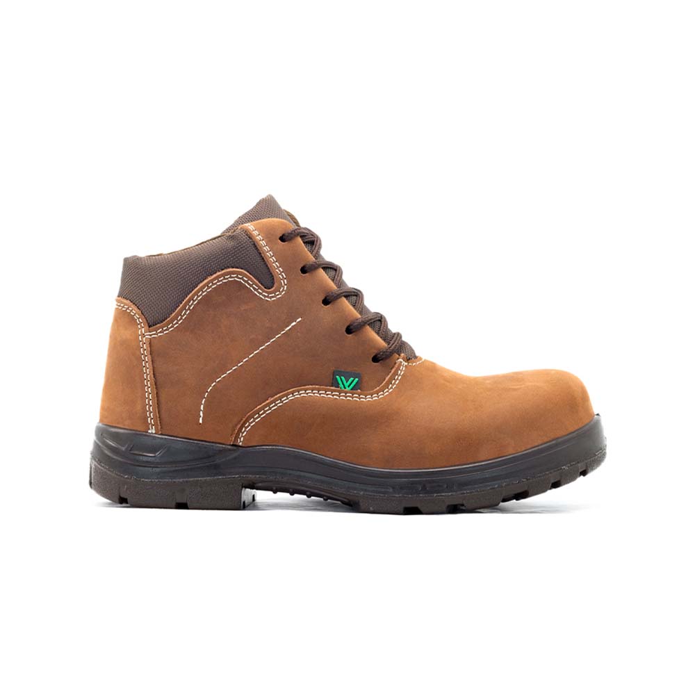 Bota de Seguridad Vanvien Intrepid color Café de Piel para Hombre