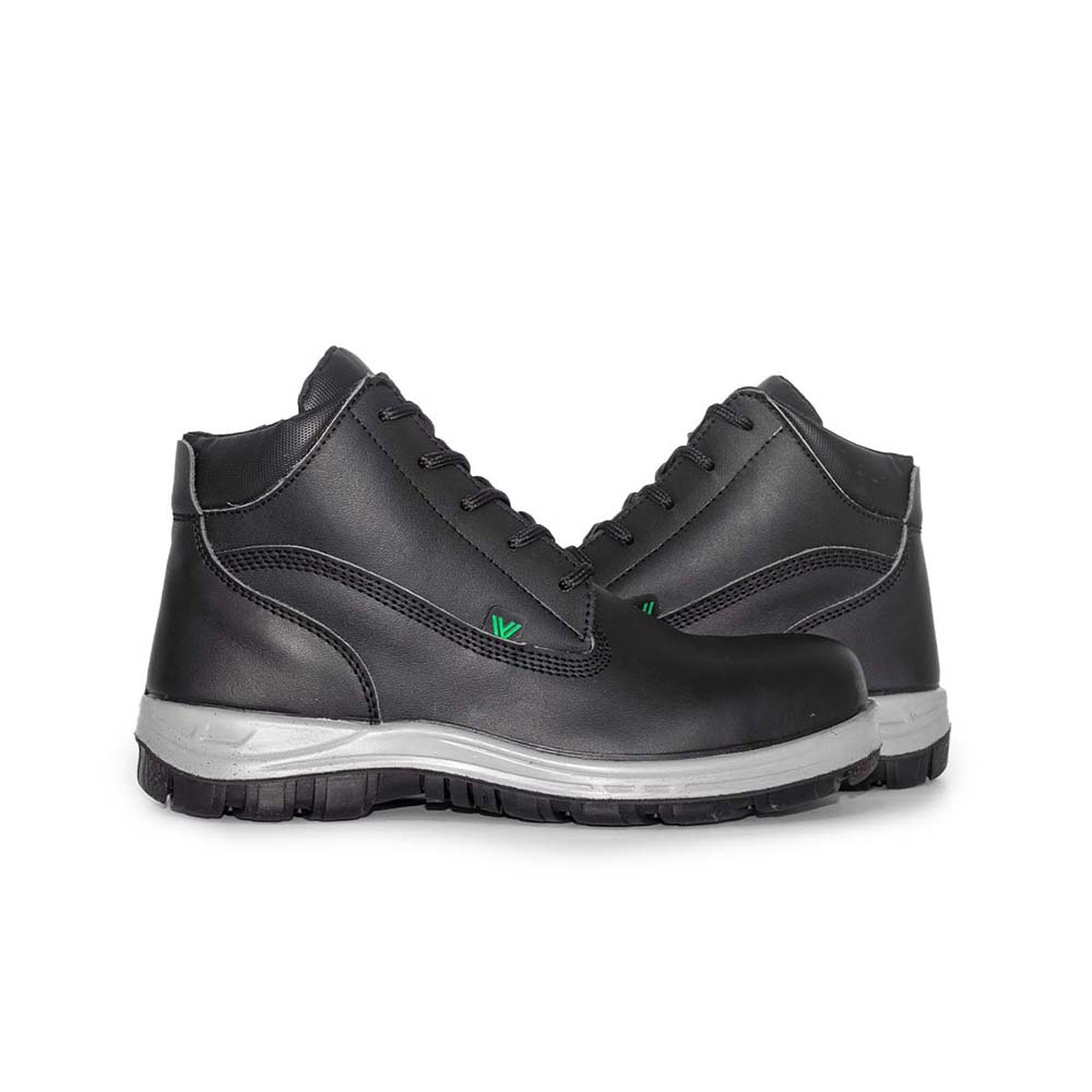 Foto 2 pulgar | Bota de Seguridad Vanvien Euro DX EURSKLNDD color Negro de Piel