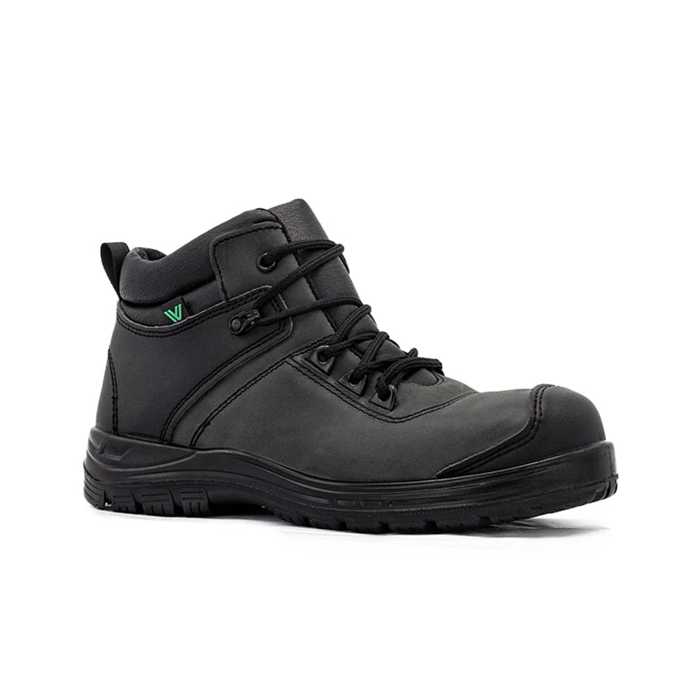 Foto 3 pulgar | Bota de Seguridad Vanvien Omega Omemkenud color Negro de Piel Encerada
