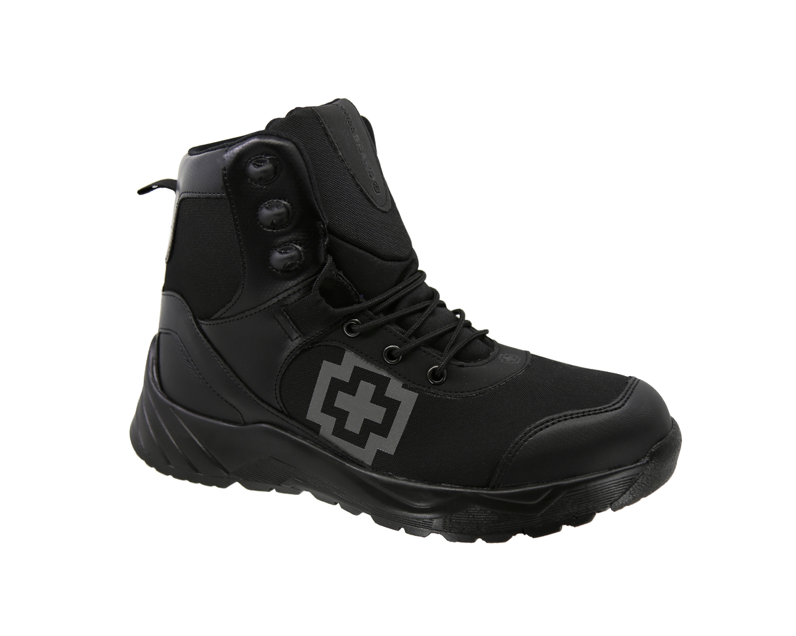 Foto 2 pulgar | Bota De Trabajo Swissbrand Brienz 491 Negro Para Hombre