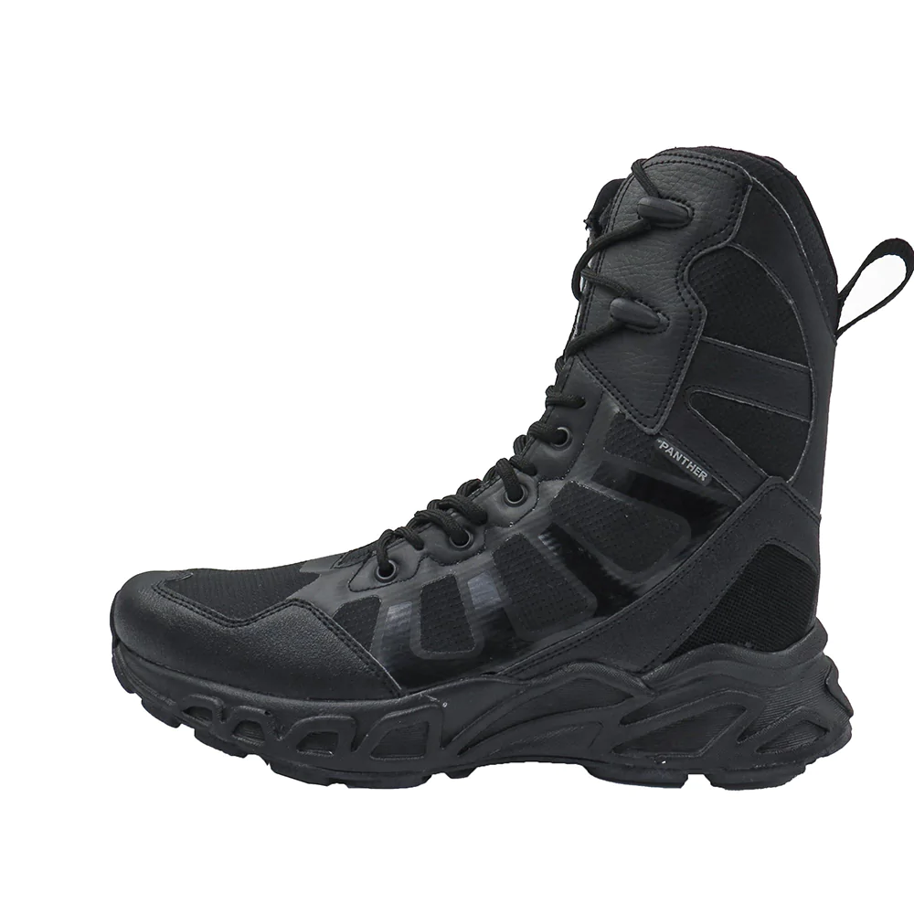 Foto 3 pulgar | Bota Táctica Panther Tactical 103 color Negro Forro Textil Transpirable Suela de Hule Antiderrapante  Anti Impacto