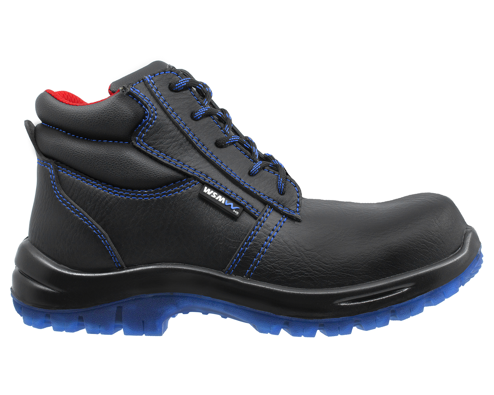 Bota de Seguridad y Trabajo WSM 2958-MI color Negro