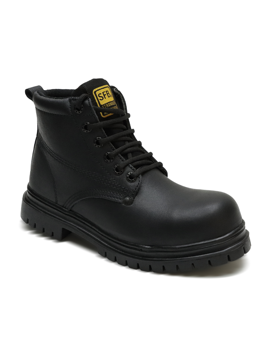 Foto 4 pulgar | Botas SFB Eventual color Negro con Casco Poliamida