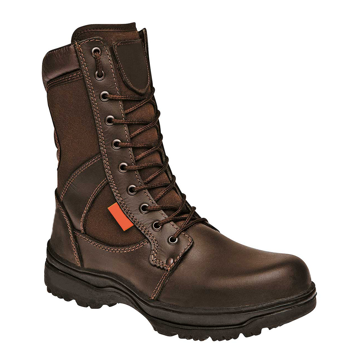 Bota Industrial Rbbasics Exterior Piel color Café