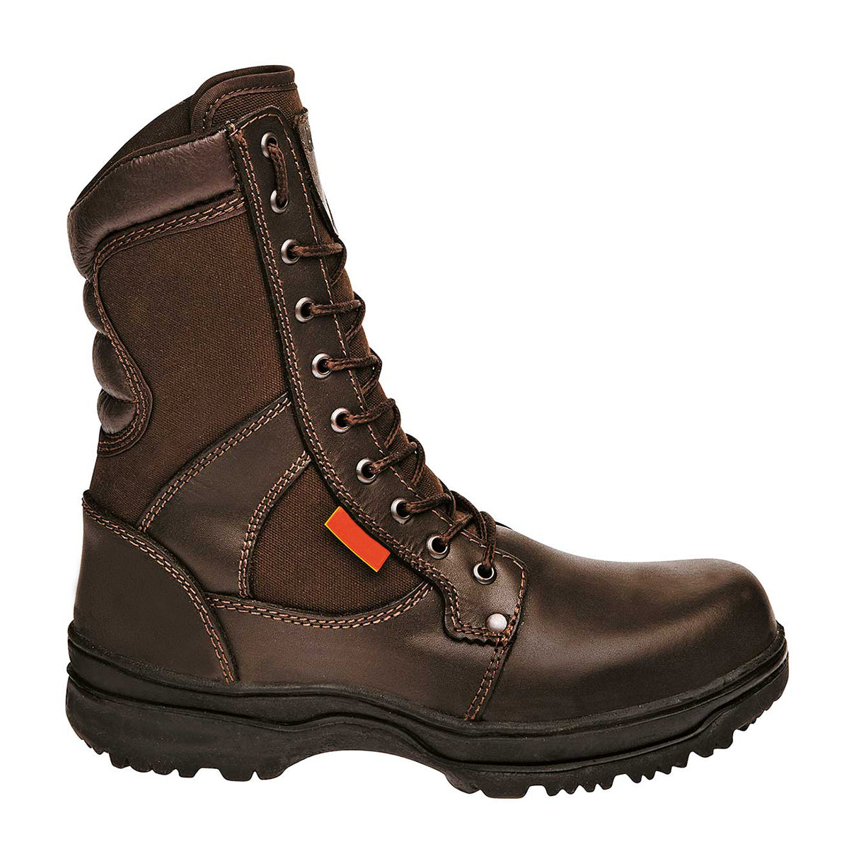 Foto 3 pulgar | Bota Industrial Rbbasics Exterior Piel color Café
