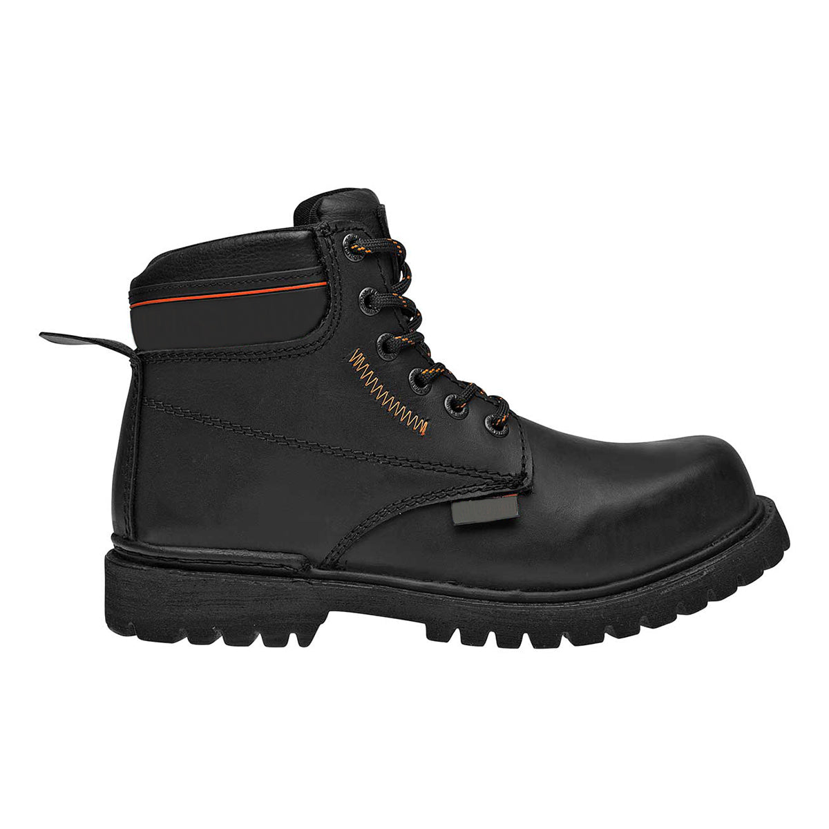 Foto 3 pulgar | Bota Industrial de Piel RBBasics 63469 color Negro para Hombre